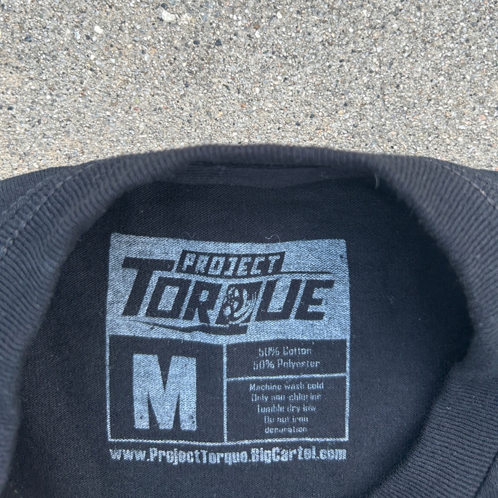 Project Torque Dog Print T-Shirt Men Size Medium - Picture 6 of 6